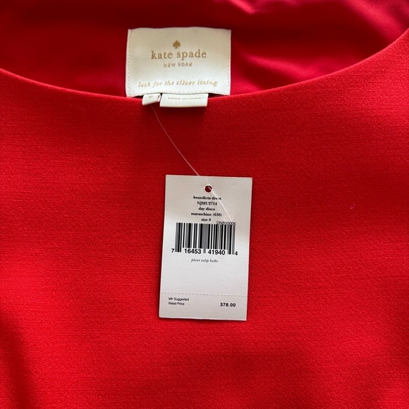 NWT Kate Spade Benedicta Sheath Dress Size 8 - Picture 5 of 5